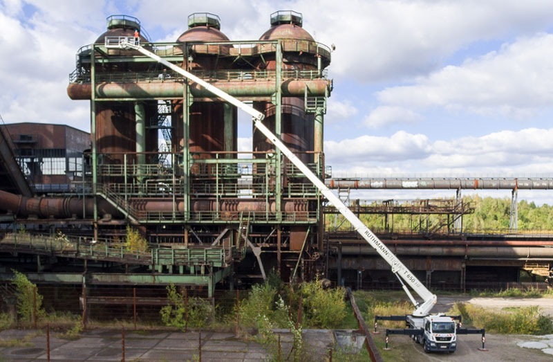 grua 100% electrica