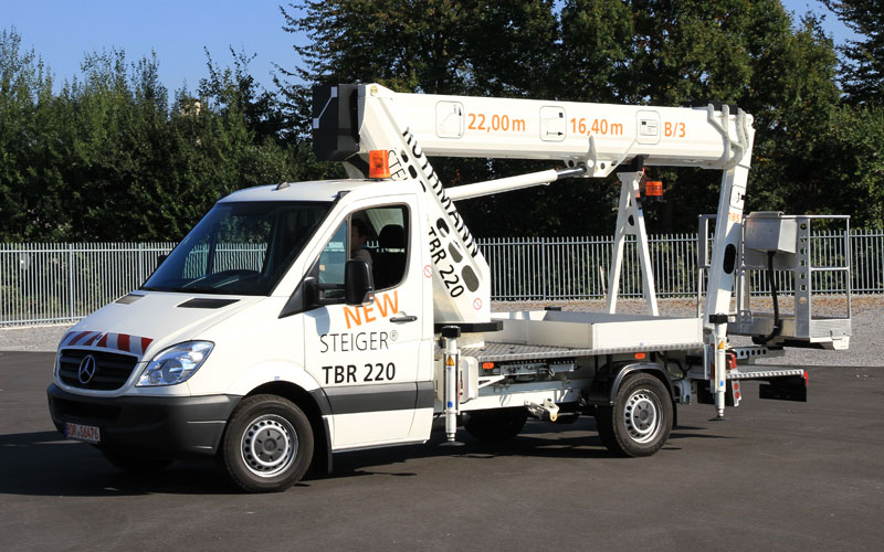 camion cesta steiger