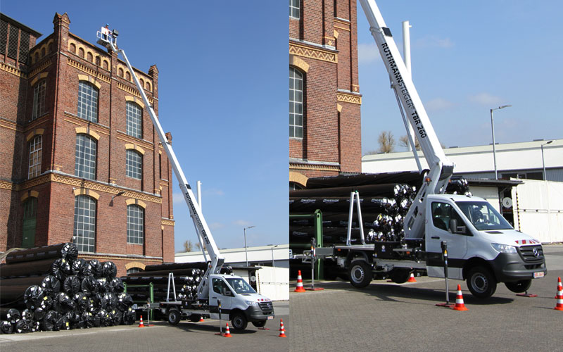 plataforma elevadora para camion