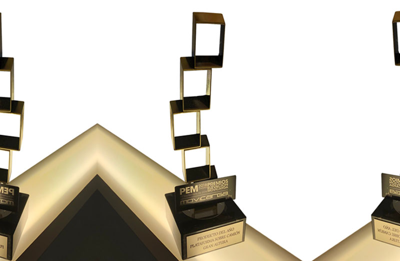 premio plataforma sobre camion