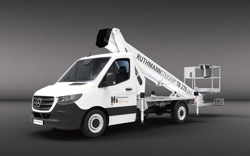 camion cesta ruthmann pro
