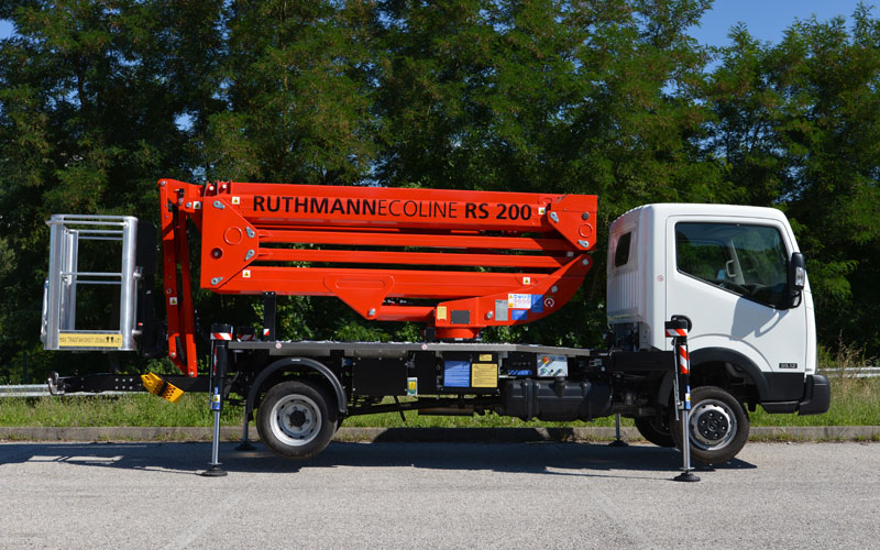 camion cesta 100% electrico