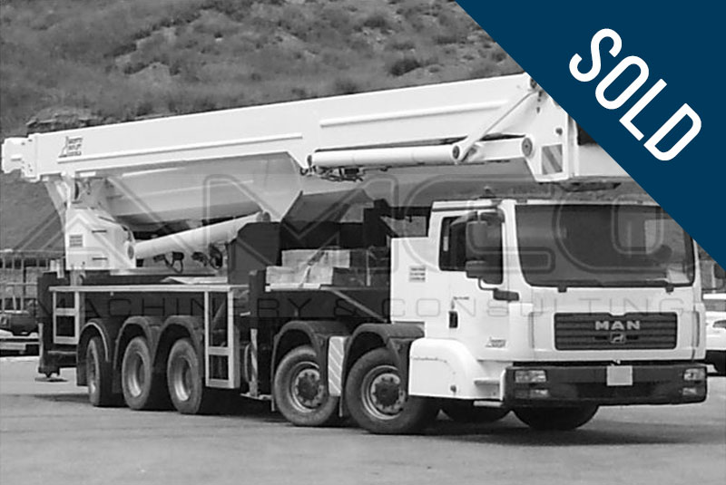plataforma usada bronto skylift 90 metros