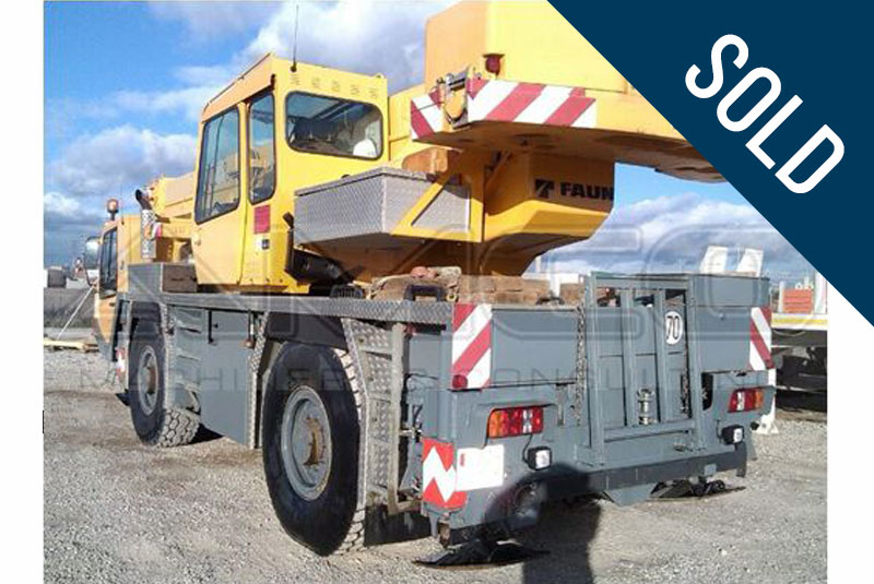 grua faun de 30 toneladas