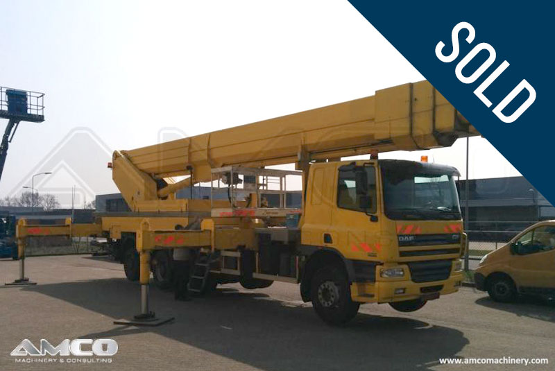 plataforma sobre camion ruthmann segunda mano