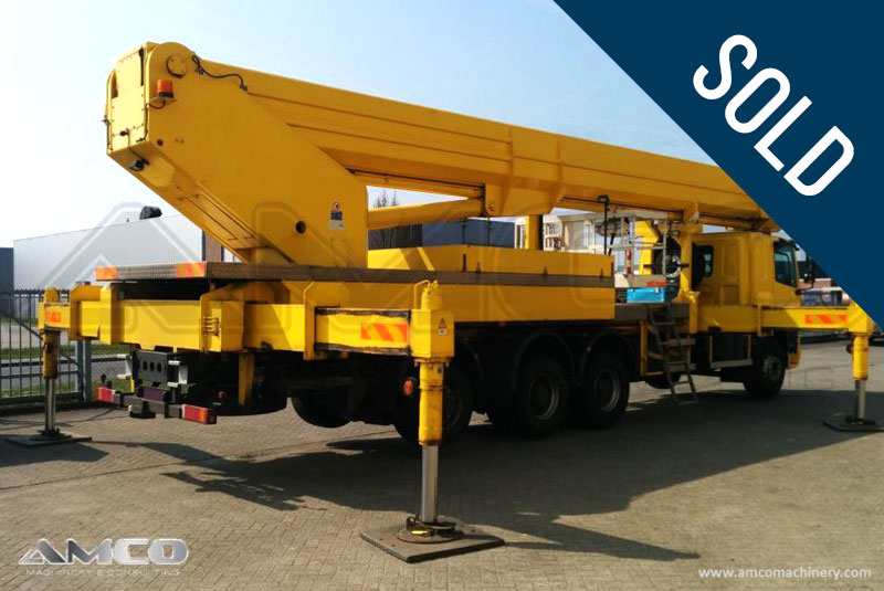plataforma sobre camion de segunda mano
