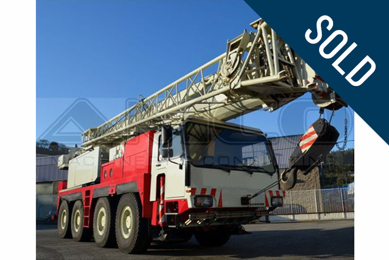 GRUA telescopica liebherr usada