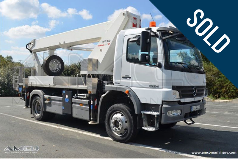 plataforma sobre camion 4x4 usada