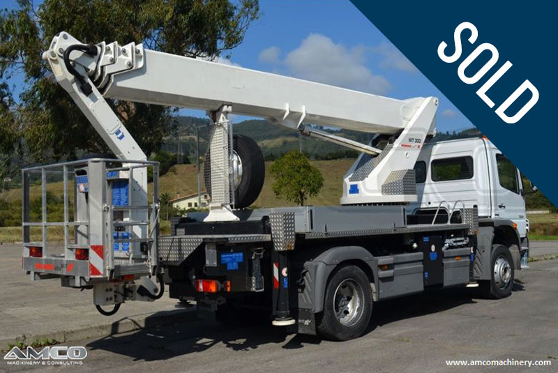 plataforma sobre camion usada mercedes